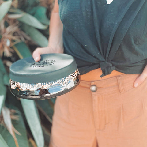 Pottery For The Planet - Large Ceramic Travel Bowl - Cougar