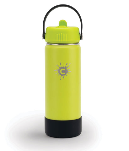 Cheeki - Adventure Single Wall Water Bottle - Lime (750ml)