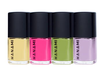 Hanami - TEN FREE Nail Polish Mini Collection - Kokomo (4 x 9ml)