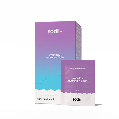 SODII Everyday Hydration Salts - Salty Passionfruit 30 pack