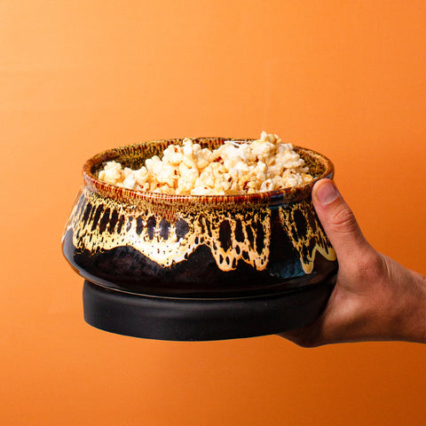 Pottery For The Planet - Large Ceramic Travel Bowl - Cougar