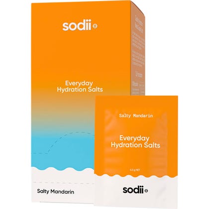 SODII Everyday Hydration Salts - Salty Mandarin - 30 Pack