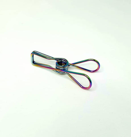 Bare & Co. - Stainless Steel LARGE Pegs - 316 Marine Grade - RAINBOW (BULK 500 Pack)
