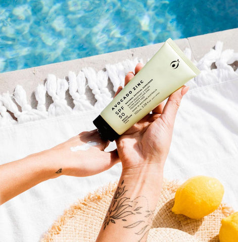 Avocado Zinc SPF 50 Sunscreen - 100ml