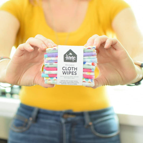 No Nasties - Reusable Cloth Wipes (12 Pack)