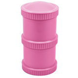 Re-Play - Snack Stack with 2 Pods and 1 Lid - Bright Pink