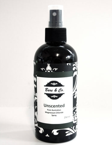 Bare & Co. - Organic Magnesium Spray - Unscented (250ml)