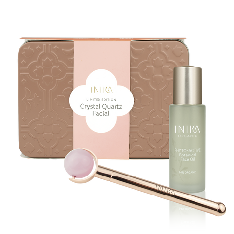 Inika Organic - Limited Edition Crystal Quartz Facial Set