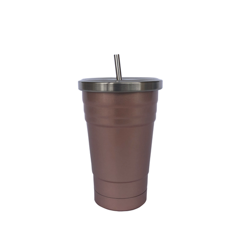 Bare & Co. - Kids Insulated Drink Tumbler - Champagne Pink (250ml)