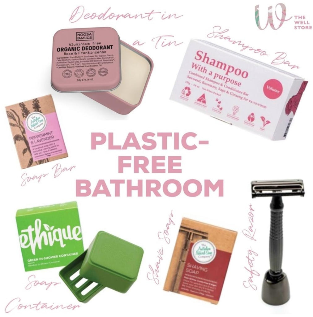 Top 5 Plastic Free Bathroom Swaps