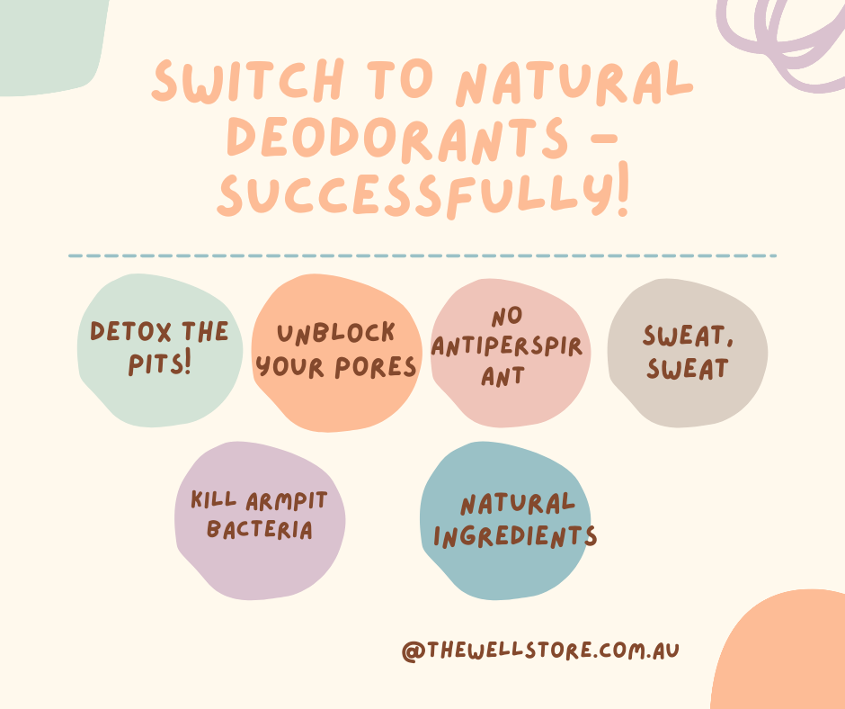 SWITCH TO NATURAL DEODORANT – SUCCESSFULLY!