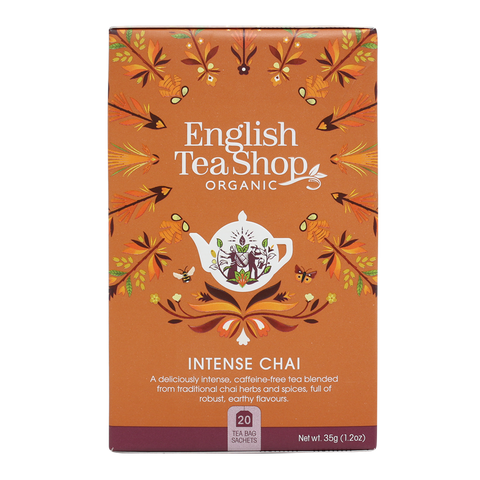 English Tea Shop - Organic Intense Chai Tea (20 Teabags)