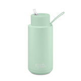 Frank Green - Stainless Steel Ceramic Reusable Bottle - Mint Gelato (34oz)