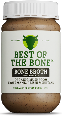 Best of the Bone - Grass-fed Beef Bone Broth Concentrate - Healing Mushroom (390g)