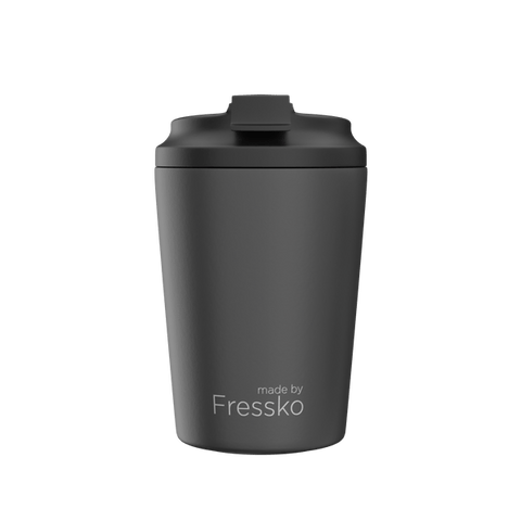 Fressko Reusable Bino Insulated Cup - 8oz Coal