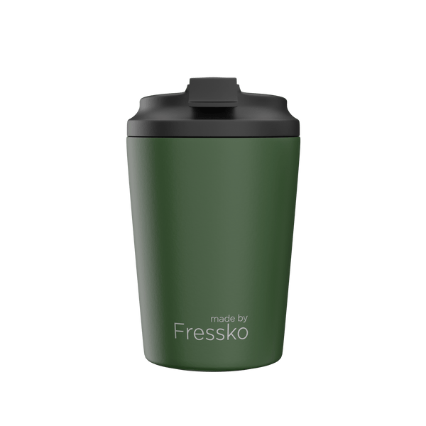 Fressko Reusable Bino Insulated Cup - 8oz Khaki