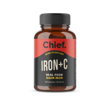 Chief Nutrition Liver & Spleen Iron + C - 120 capsules