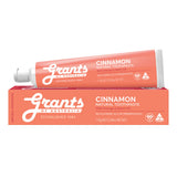 Grants - Natural Toothpaste- Cinnamon (110g)