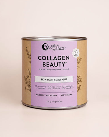 Nutra Organics - Collagen Beauty  - Blueberry Wildflower (225g)