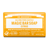 Dr Bronners - Castile Soap Bar - Citrus (140g)