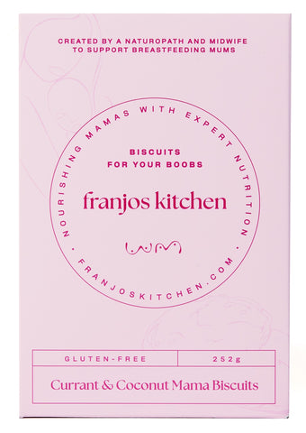 Franjo's Kitchen - Tanker Topper Biscuits – Currant and Coconut (gluten free)