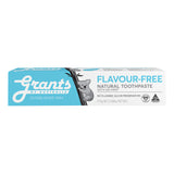 Grants - Natural Toothpaste - Flavour Free (90g)
