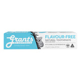 Grants - Natural Toothpaste - Flavour Free (110g)