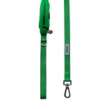 Ziippup Dog Lead with Built-in Poop Bag Holder - Green