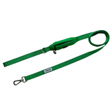 Ziippup Dog Lead with Built-in Poop Bag Holder - Green