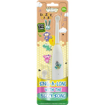 Jack N' Jill - Buzzy Brush Musical Electric Toothbrush (New Design)
