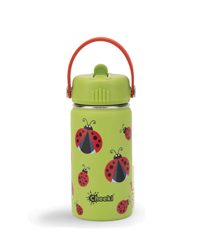 Cheeki - Insulated Kids Little Adventurer Bottle - Ladybug (400ml)