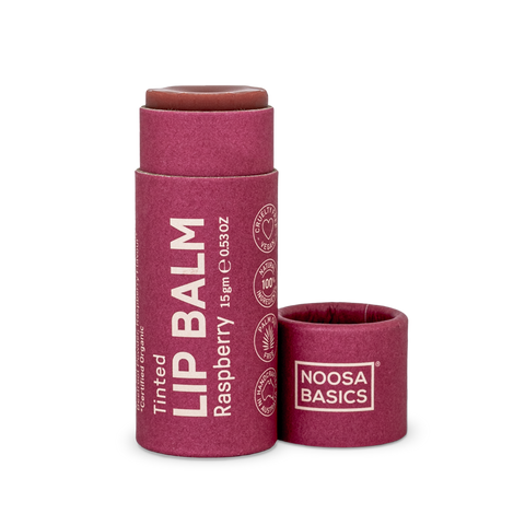 Noosa Basics - Organic Lip Balm - Raspberry (15g)