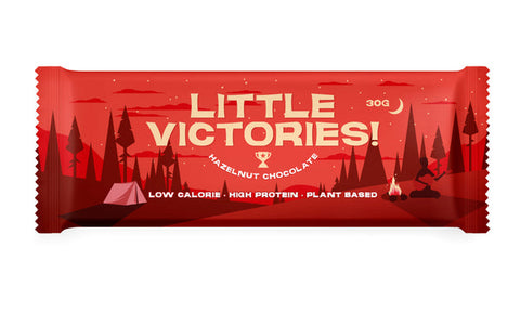 Little Victories Mylk Chocolate Bar - Hazelnut Chocolate 30g Best before 11/2023