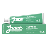 Grants - Natural Toothpaste - Mild Mint with Aloe Vera (110g)