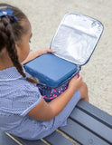 MontiiCo Large Insulated Lunch Bag - Block Land