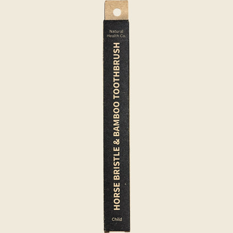 Natural Health Co. - Horse Bristle & Bamboo Toothbrush - Child Soft