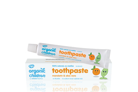 Green People - Organic Children Mandarin & Aloe Vera Toothpaste 50ml