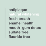 David's Toothpaste Whitening + Antiplaque Toothpaste - Peppermint 149g