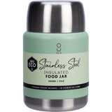 Ever Eco Insulated Stainless Steel Food Jar - Sage 500ml