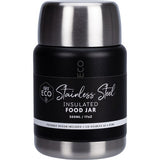Ever Eco Insulated Stainless Steel Food Jar - Onyx 500ml