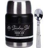 Ever Eco Insulated Stainless Steel Food Jar - Onyx 500ml