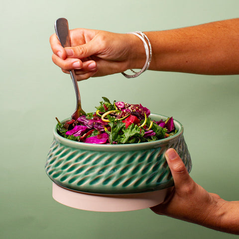 Pottery For The Planet - Small Ceramic Travel Bowl - Sage