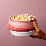 Pottery For The Planet - Large Ceramic Travel Bowl - Raspberry Beret