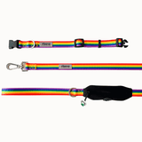 Ziippup Rainbow Dog Collar - Size Medium