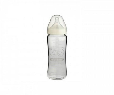 Safe - T- Bottle Baby Glass Bottle - 260ml (1 pack)