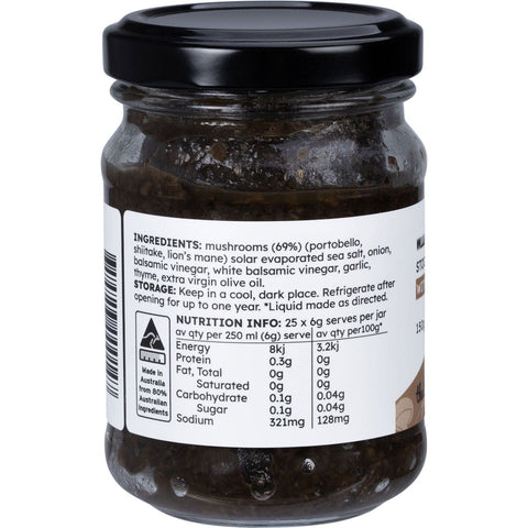 The Broth Sisters - Stock Concentrate - Superfood Mushroom with Lion's Mane and Shiitake (170g - Makes 7 Litres)