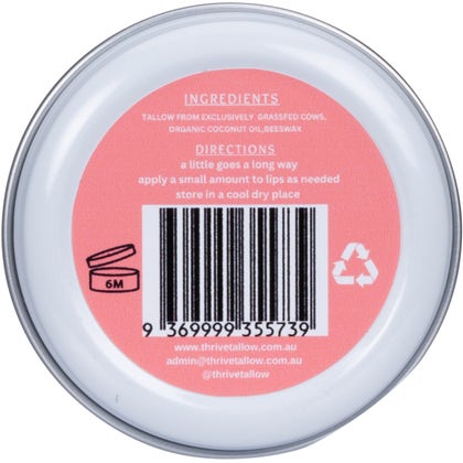 Thrive Tallow - Tallow Based Lip Balm 35ml