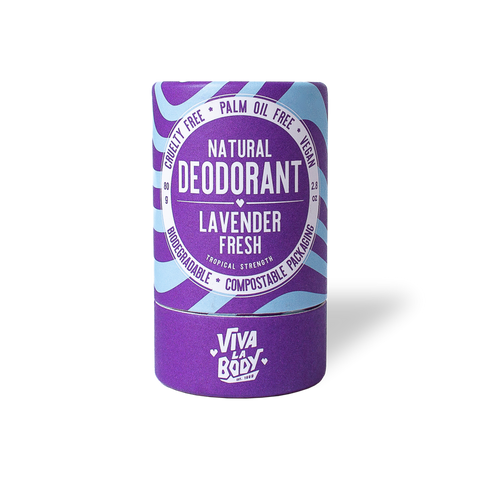 Viva La Body - Natural Deodorant - Lavender Fresh (80g)