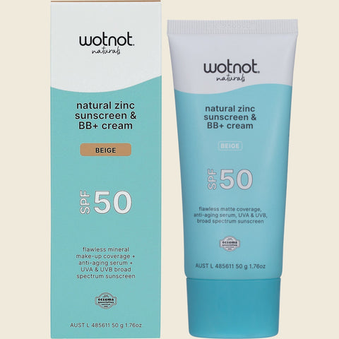 WOTNOT SPF 50 + BB Cream - Beige 50g