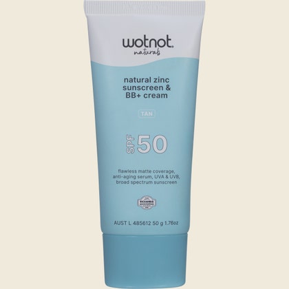 WOTNOT SPF 50 + BB Cream - Tan 50g